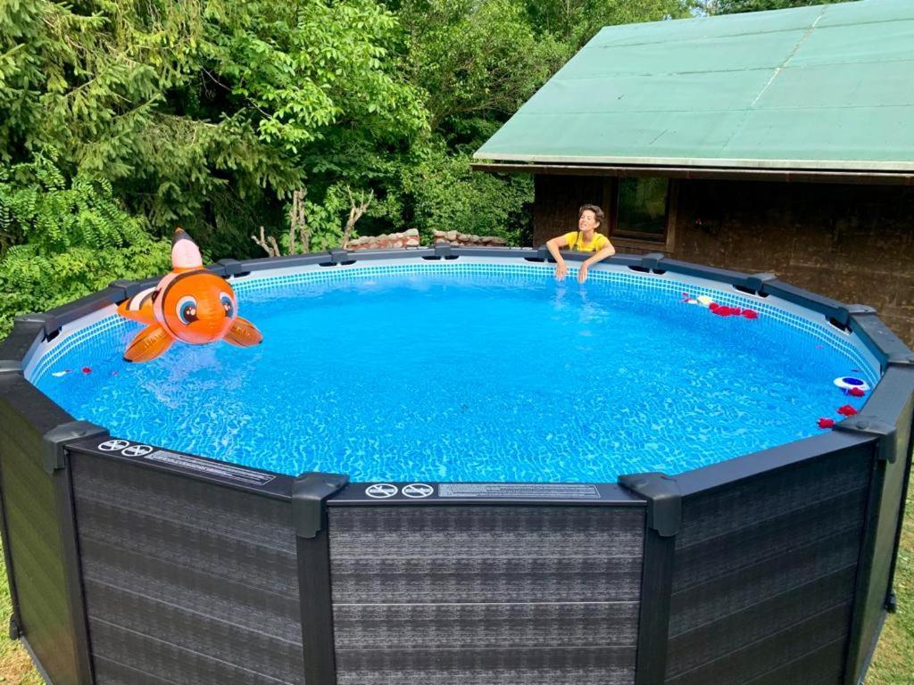Adventure Cottage With Pool And Big Garden Bled Eksteriør billede
