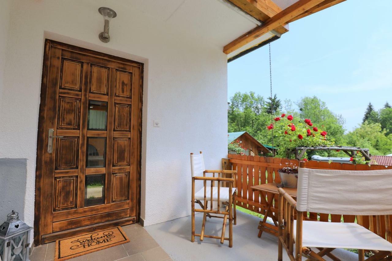 Adventure Cottage With Pool And Big Garden Bled Eksteriør billede